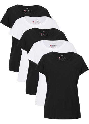 Tricou decolteu rotund (5buc.)