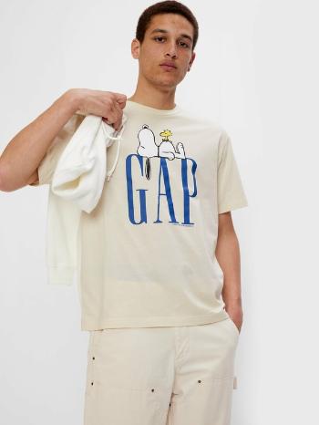 GAP Snoopy Tricou Alb