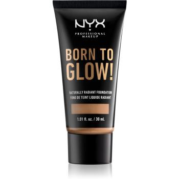 NYX Professional Makeup Born To Glow make-up lichid stralucitor culoare 12.7 Neutral Tan 30 ml