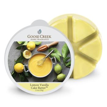 Ceară aromată pentru lămpi aromaterapie Goose Creek Lemon Vanilla Cake Batter, 65 ore de ardere
