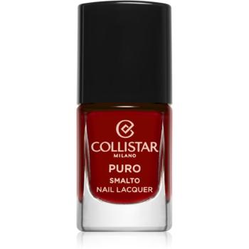 Collistar Puro Long-Lasting Nail Lacquer lac de unghii cu rezistenta indelungata culoare 111 Rosso Milano 10 ml