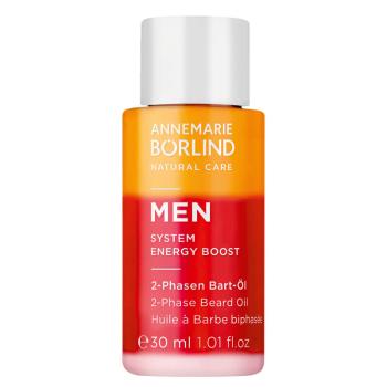 ANNEMARIE BORLIND Ulei bifazic pentru barba bărbaților MEN System Energy Boost (2-Phase Beard Oil) 30 ml