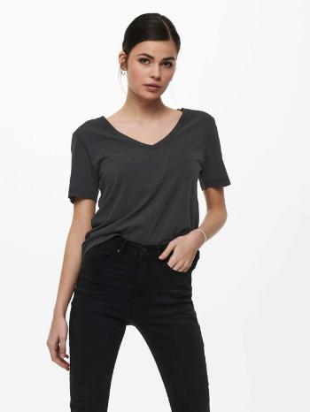 Jacqueline de Yong Farock Tricou Negru