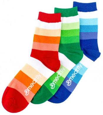 Meatfly 3 PACK - șosete Stripes Shades socks S19 Multipack 36-39