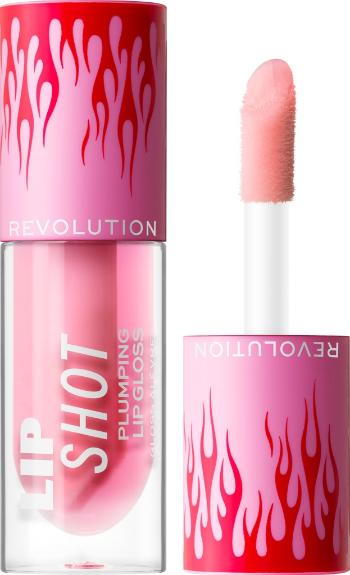 Revolution Luciu de buze Hot Shot Lip Flame (Plumping Gloss) 4,6 ml Red Blaze