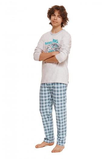 Pijama pentru băieți 2654 grey