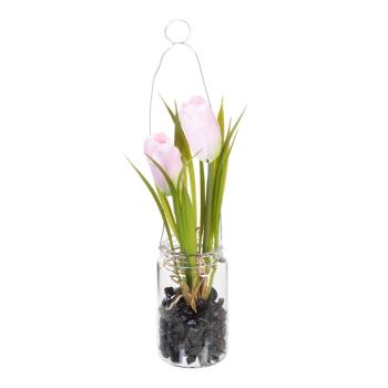 Plantă artificială (înălțime 18 cm) Tulip – Ixia