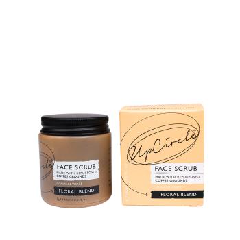 UpCircle Peeling pentru piele sensibilă Coffee Face Scrub Floral Blend 100 ml