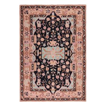 Covor roz țesut manual din lână 160x230 cm Blossom Traditional – Flair Rugs