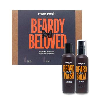 Men Rock London Set cadou pentru îngrijirea bărbii Oak Moss (Beard Duo Kit)