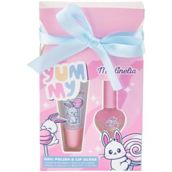 Martinelia Yummy Nail Polish & Lip Gloss set cadou (pentru copii)