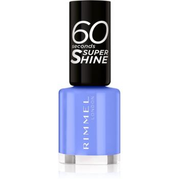 Rimmel 60 Seconds Super Shine lac de unghii culoare 856 Blue Breeze 8 ml