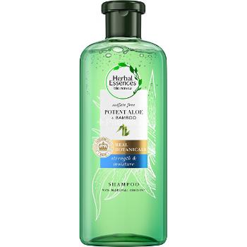 Herbal Essence Șampon hidratant Potent Aloe + Bamboo (Strength &amp; Moisture Shampoo) 380 ml