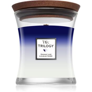 Woodwick Trilogy Evening Luxe lumânare parfumată 275 g