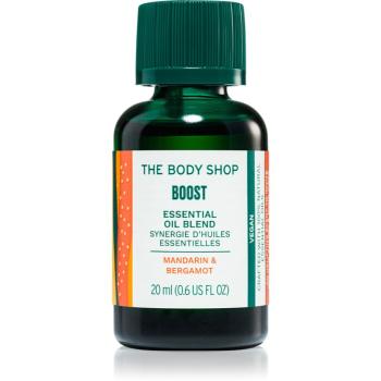 The Body Shop Boost Essential Oil Blend Ulei esential de mandarine cu efect calmant Mandarin & Bergamot 20 ml