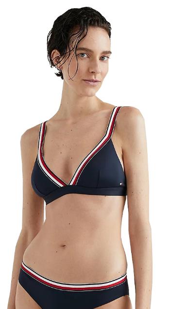 Tommy Hilfiger Sutien de baie pentru femei Triangle UW0UW04101-DW5 S