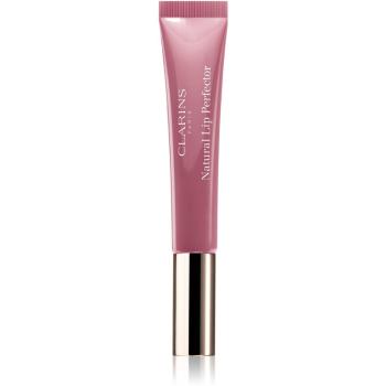 Clarins Natural Lip Perfector lip gloss cu efect de hidratare culoare 07 Toffee Pink Shimmer  12 ml