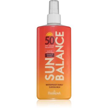 Farmona Sun Balance loțiune cu protecție solară pentru toată familia SPF 50 200 ml