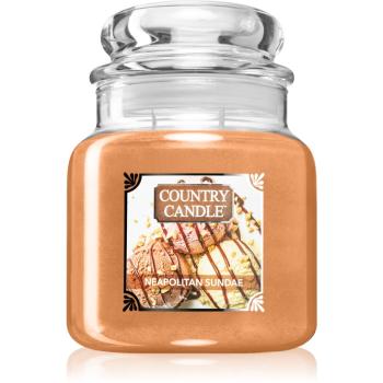 Country Candle Neapolitan Sundae lumânare parfumată 453 g