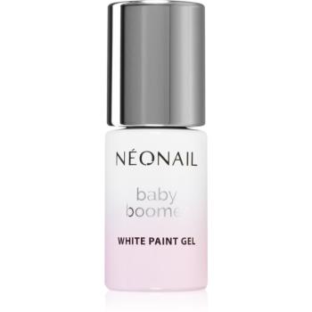 NEONAIL Baby Boomer Paint Gel lac de unghii sub forma de gel culoare White 6,5 ml