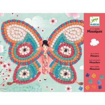 Set creativ pentru copii Djeco „Fluturași strălucitori”
