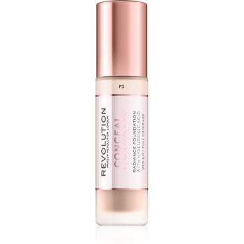 Makeup Revolution Conceal & Hydrate machiaj ușor de hidratare culoare F3 23 ml