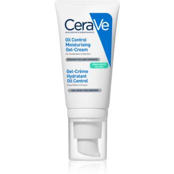 CeraVe Oil Control Moisturising Gel-Cream crema gel pentru hidratare. pentru ten mixt 52 ml