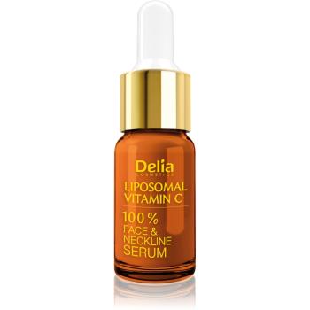 Delia Cosmetics Professional Face Care Vitamin C ser stralucire cu vitamina C pentru fata, gat si piept 10 ml