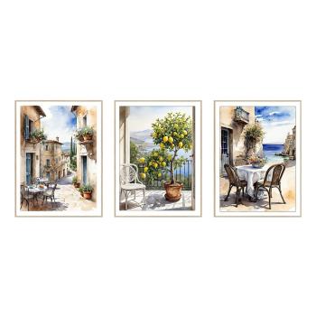 Tablouri 3 buc. 30x40 cm Tuscany – knor