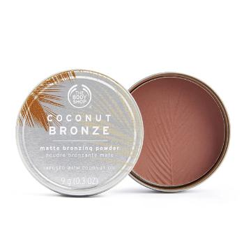 The Body Shop Pudră bronzantă matifiantă Coconut Bronze (Matte Bronzing Powder) 9 g 05 Dark