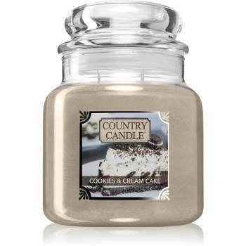 Country Candle Cookies & Cream Cake lumânare parfumată 453 g