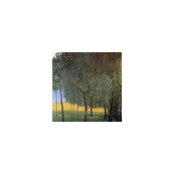 Reproducere tablou Gustav Klimt - Fruit Trees, 45 x 45 cm