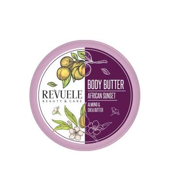 Revuele Unt hidratant de corp African Sunset Almond & Shea (Body Butter) 200 ml