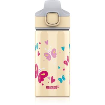 Sigg Miracle sticlă de apă pentru școală cu pai Butterfly 400 ml