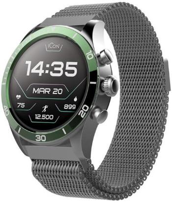 Forever Ceas inteligent Forever Icon AW-100 AMOLED verde