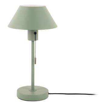 Veioză verde cu abajur din metal (înălțime 36 cm) Office Retro – Leitmotiv