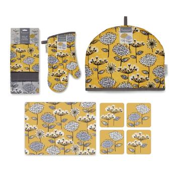 Set de textile pentru bucătărie 13 buc. Retro Meadow – Cooksmart ®