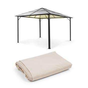 Blumfeldt Pantheon Solid Sky Ambient Solar, pavilion, 3 × 4 m, iluminat solar