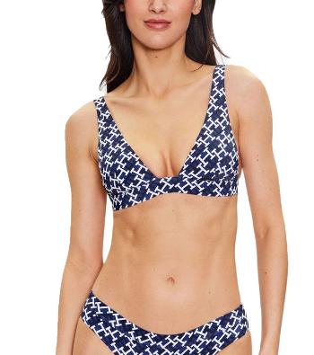 Tommy Hilfiger Sutien de baie pentru femei Triangle UW0UW04112-0Z1 XS