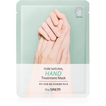 The Saem Pure Natural Hand Treatment masca hidratanta pentru maini 8 g