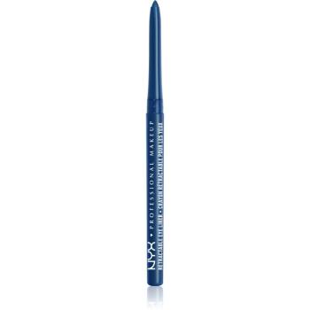 NYX Professional Makeup Retractable Eye Liner dermatograf cremos culoare 14 Deep Blue 0.34 g