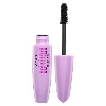 Avon Mascara pentru alungire și densitate a genelor Delightfull 10 ml Blackest Black