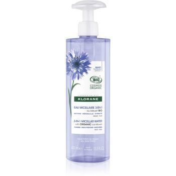 Klorane Cornflower apă micelară 3 în 1 400 ml