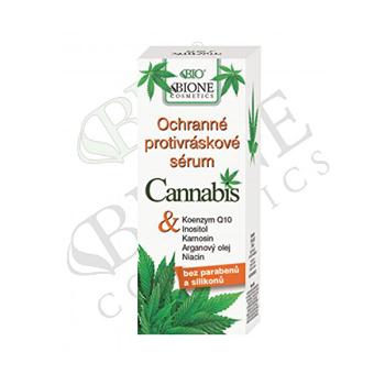 Bione Cosmetics Ser antirid pentru fermitate și protecție Cannabis 40 ml