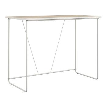 Birou cu blat cu aspect de lemn de  frasin  49x99 cm Dante – Støraa