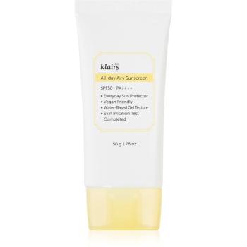 Klairs All-day Airy Sunscreen gel cremă de protecție SPF 50+ 50 g