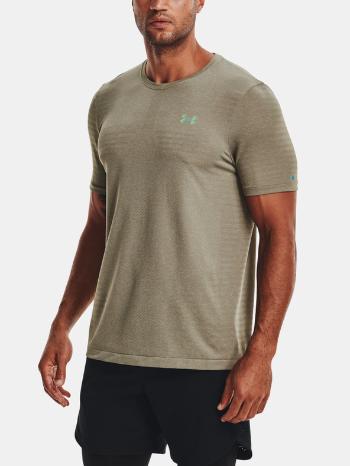 Under Armour UA Rush Seamless GeoSport SS Tricou Verde