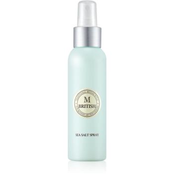 BRITISH M Sea Salt spray cu sare pentru volum și formă 120 ml