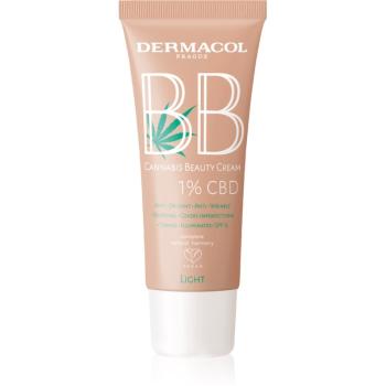 Dermacol Cannabis Beauty Cream crema BB cu CBD culoare no.1 Light 30 ml