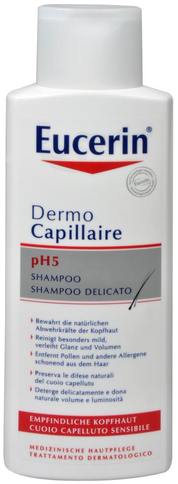 Eucerin Șampon pentru păr și piele sensibilă pH5 Dermocapillaire 250 ml